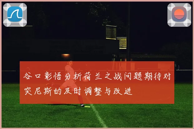 谷口彰悟分析荷兰之战问题期待对突尼斯的及时调整与改进